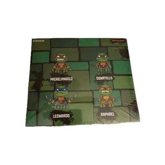 NEW Lot Of 4Teenage Mutant Ninja Turtles‎ 3" Kidrobot Nick Vinyl Mini Figure2024 - Picture 5 of 6